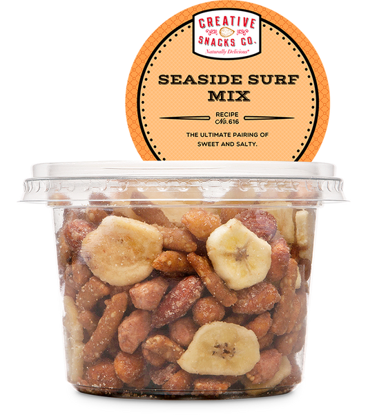 CREATIVE SNACK: Seaside Surf Nut Mix Cup, 8.5 oz - Vending Business Solutions