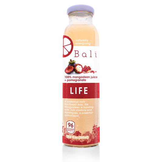 BALI: LIFE 100% Pure Mangosteen Juice + Pomegranate, 10.1 fl oz - Vending Business Solutions