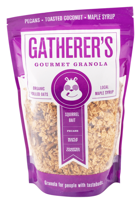 GATHERERS GOURMET GRANOLA: Squirrel Bait Granola, 9 oz - Vending Business Solutions