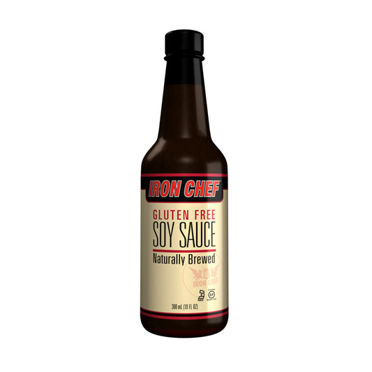 IRON CHEF: Gluten Free Soy Sauce, 10 oz - Vending Business Solutions
