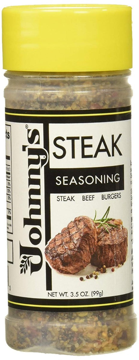 JOHNNYS FINE FOODS: Steak Seasoning, 3.5 oz - Vending Business Solutions