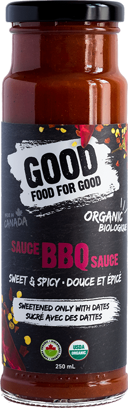 GOOD FOOD FOR GOOD: Sweet And Spicy BBQ Sauce, 9.5 oz - Vending Business Solutions