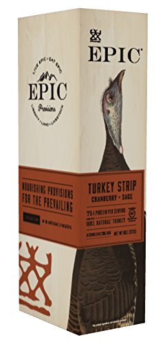 EPIC: Turkey Cranberry Sage Jerky, 10 pk - Vending Business Solutions