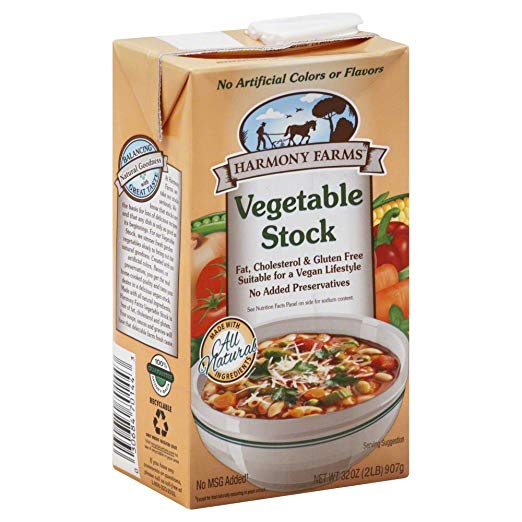 HARMONY FARMS: Broth Vegetable, 32 fo - Vending Business Solutions