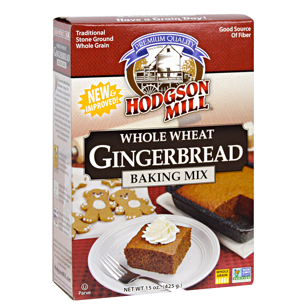 HODGSON MILL: Mix Gingerbread Whole Wheat, 15 oz - Vending Business Solutions