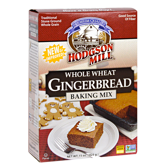 HODGSON MILL: Mix Gingerbread Whole Wheat, 15 oz - Vending Business Solutions